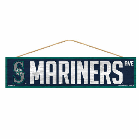 ~Seattle Mariners Sign 4x17 Wood Avenue Design - Special Order~ backorder