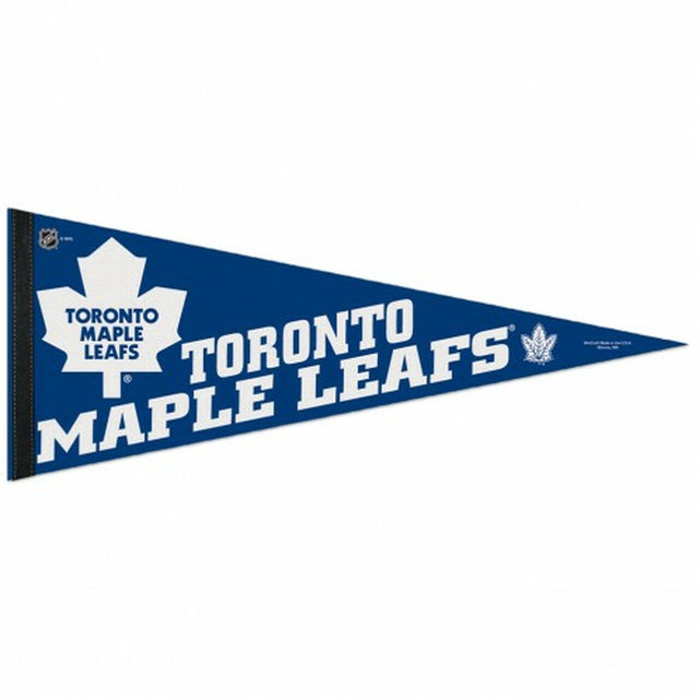 Banderín de los Toronto Maple Leafs de 12 x 30 cm, estilo clásico