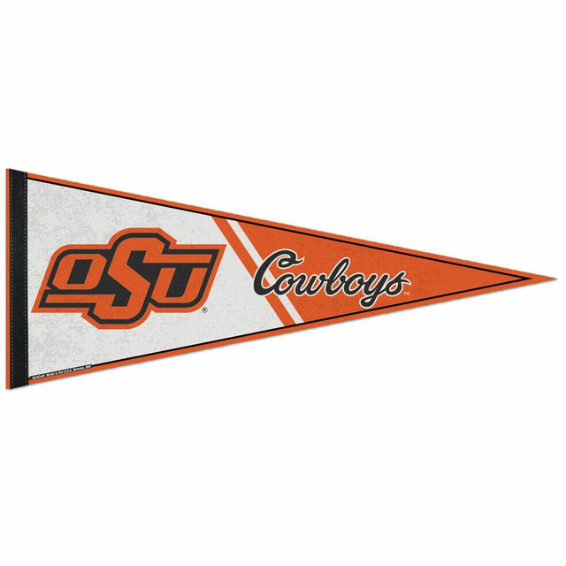 Banderín de los Oklahoma State Cowboys de 12 x 30, estilo clásico