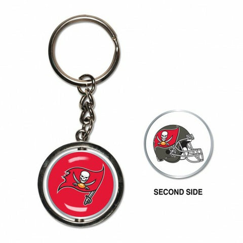 ~Tampa Bay Buccaneers Key Ring Spinner Style - Special Order~ backorder