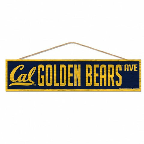 ~California Golden Bears Sign 4x17 Wood Avenue Design - Special Order~ backorder
