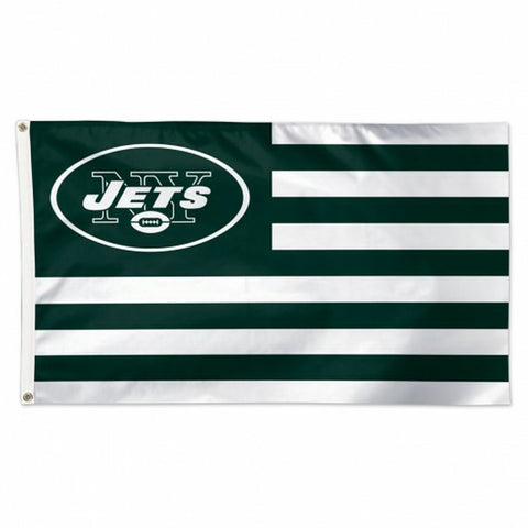 ~New York Jets Flag 3x5 Deluxe Americana Design - Special Order~ backorder