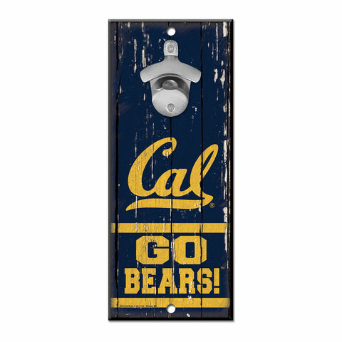 ~California Golden Bears Sign Wood 5x11 Bottle Opener - Special Order~ backorder