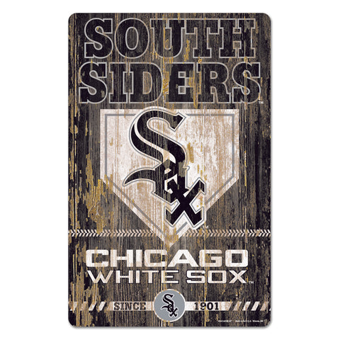 ~Chicago White Sox Sign 11x17 Wood Slogan Design~ backorder