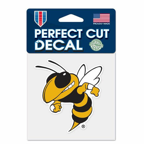 ~Georgia Tech Yellow Jackets Decal 4x4 Perfect Cut Color - Special Order~ backorder