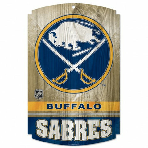 ~Buffalo Sabres Wood Sign - 11" x 17" - Special Order~ backorder