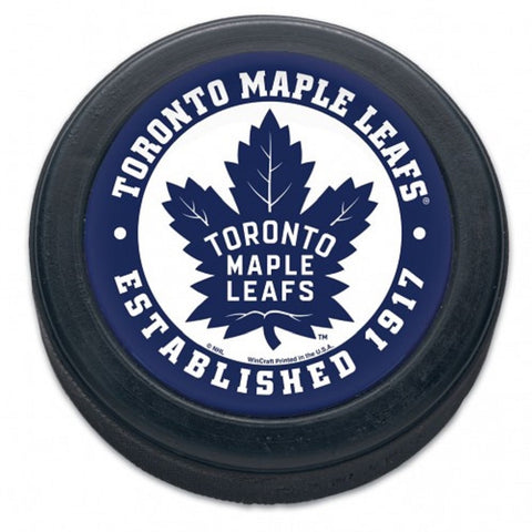 Toronto Maple Leafs Hockey Puck - Est 1917 - Bulk - Special Order
