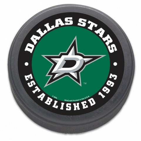 ~Dallas Stars Hockey Puck - Est 1993 - Bulk - Special Order~ backorder
