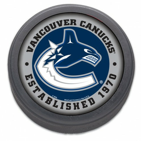 ~Vancouver Canucks Hockey Puck - Bulk - Special Order~ backorder
