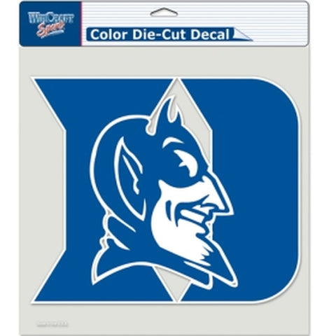 ~Duke Blue Devils Decal 8x8 Die Cut Color~ backorder