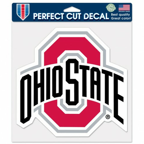 ~Ohio State Buckeyes Decal 8x8 Die Cut Color~ backorder