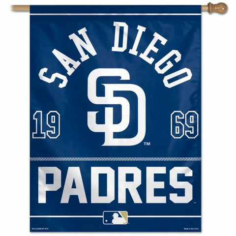 ~San Diego Padres Banner 27x37~ backorder