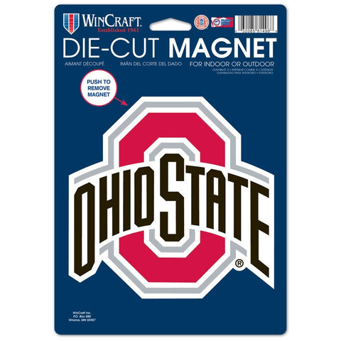 Ohio State Buckeyes Magnet 6.25x9 Die Cut Logo Design Special Order