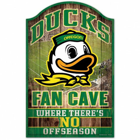 ~Oregon Ducks Sign 11x17 Wood Fan Cave Design - Special Order~ backorder