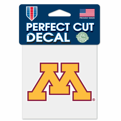 ~Minnesota Golden Gophers Decal 4x4 Perfect Cut Color - Special Order~ backorder