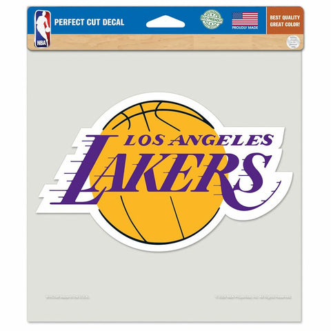 ~Los Angeles Lakers Decal 8x8 Die Cut Color~ backorder