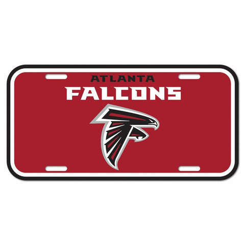 Atlanta Falcons License Plate Plastic