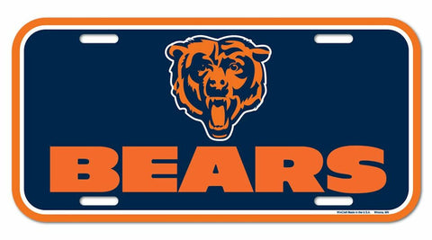 Chicago Bears License Plate