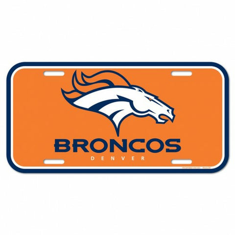 ~Denver Broncos License Plate~ backorder