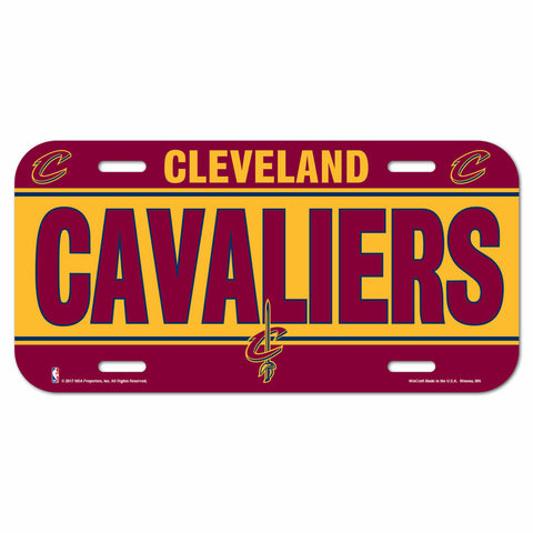 ~Cleveland Cavaliers License Plate - Special Order~ backorder