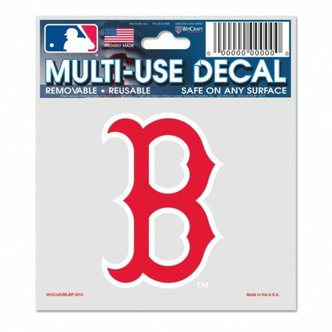Boston Red Sox Decal 3x4 Multi Use