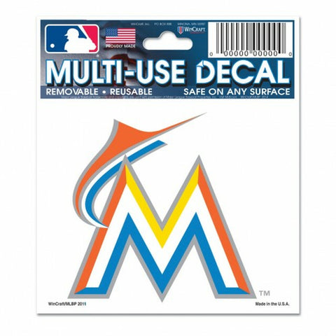 ~Miami Marlins Decal 3x4 Multi Use - Special Order~ backorder