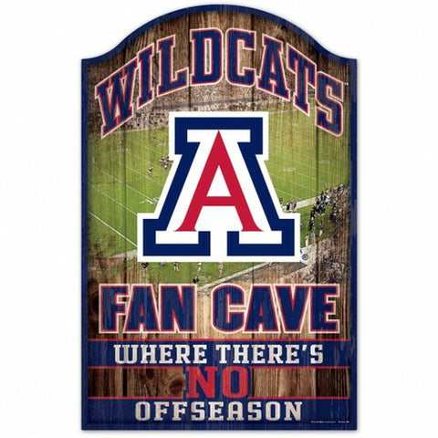 ~Arizona Wildcats Sign 11x17 Wood Fan Cave Design - Special Order~ backorder