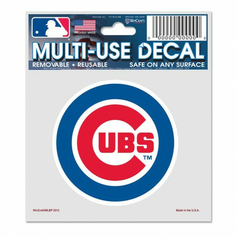 ~Chicago Cubs Decal 3x4 Multi Use - Special Order~ backorder