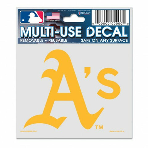 ~Oakland Athletics Decal 3x4 Multi Use~ backorder