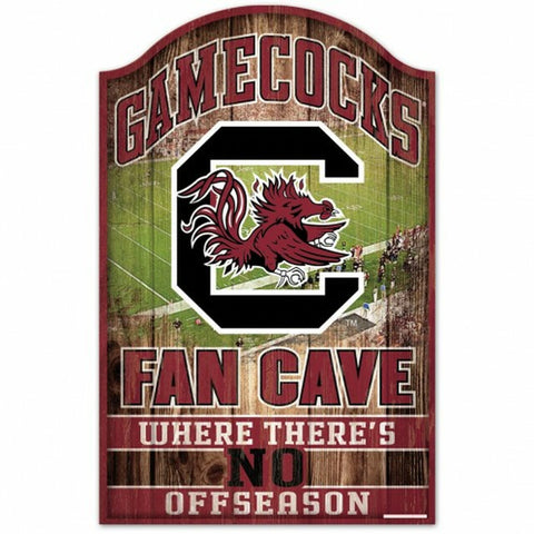 ~South Carolina Gamecocks Sign 11x17 Wood Fan Cave Design - Special Order~ backorder