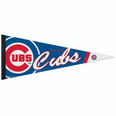 Chicago Cubs Pennant 12x30 Premium Style