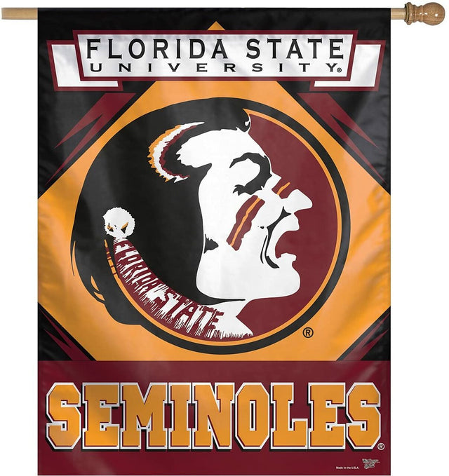 Florida State Seminoles Banner 28x40 Vertical Alternate Design