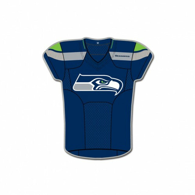 Seattle Seahawks Pin Collector Jewelry Card Style Jersey