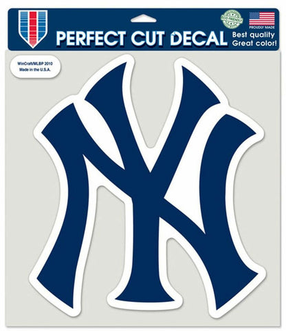 ~New York Yankees Decal 8x8 Die Cut Color NY~ backorder