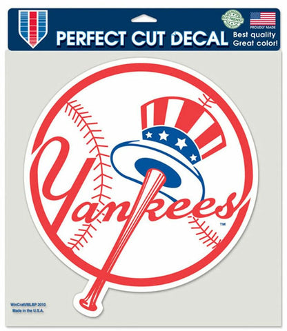 ~New York Yankees Decal 8x8 Die Cut Color Prime~ backorder