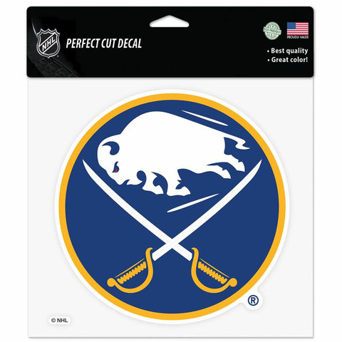 ~Buffalo Sabres Decal 8x8 Die Cut Color~ backorder