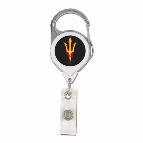 ~Arizona State Sun Devils Badge Holder Premium Retractable~ backorder