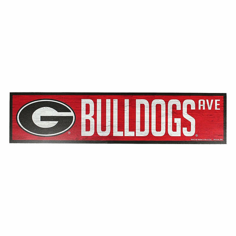 Georgia Bulldogs Sign 4x17 Wood Avenue Design