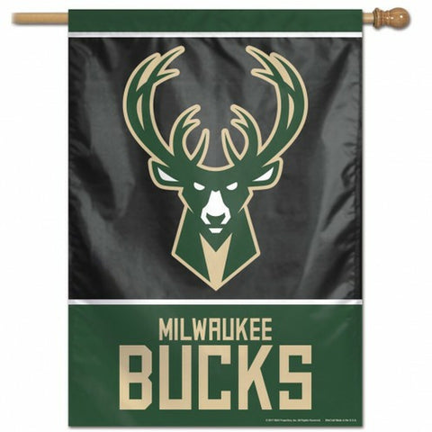 ~Milwaukee Bucks Banner 28x40 Vertical - Special Order~ backorder