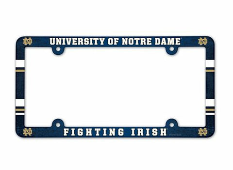 Notre Dame Fighting Irish License Plate Frame - Full Color