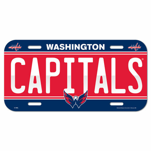 ~Washington Capitals License Plate - Special Order~ backorder