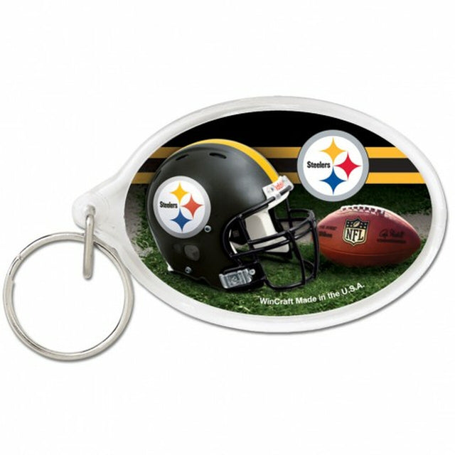 Pittsburgh Steelers Key Ring Acrylic Carded