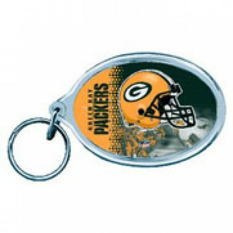 ~Green Bay Packers Key Ring Acrylic Carded - Special Order~ backorder