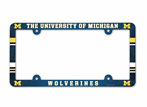 Michigan Wolverines License Plate Frame - Full Color