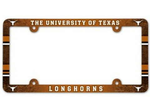 ~Texas Longhorns License Plate Frame - Full Color~ backorder