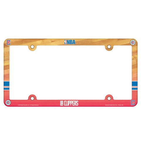 Los Angeles Clippers License Plate Frame - Full Color