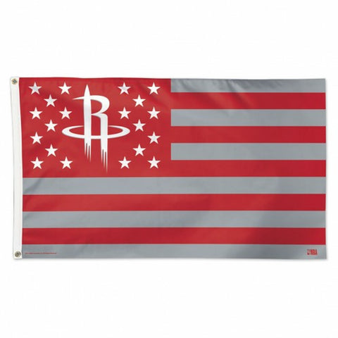 ~Houston Rockets Flag 3x5 Deluxe Style Stars and Stripes Design - Special Order~ backorder
