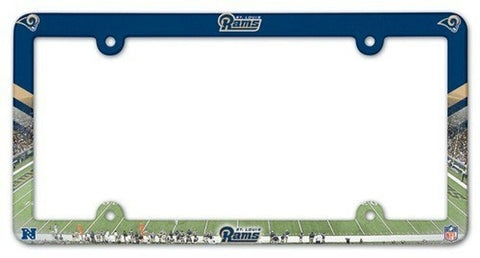 ~Los Angeles Rams License Plate Frame Full Color Style St. Louis Throwback CO~ backorder