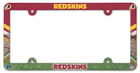 ~Washington Redskins Full Color License Plate Frame~ backorder