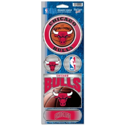 ~Chicago Bulls Stickers Prismatic~ backorder